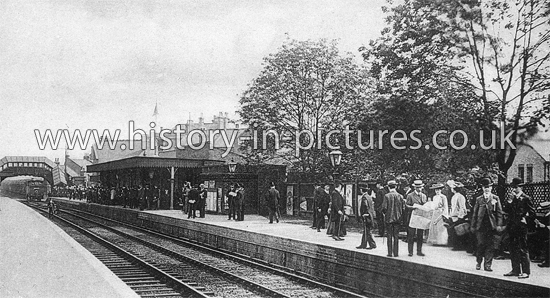 George Lane GER Station, South Woodford, London. c.1905